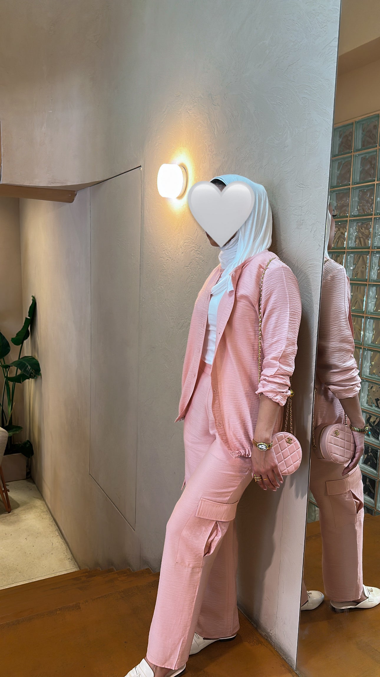 The pink set
