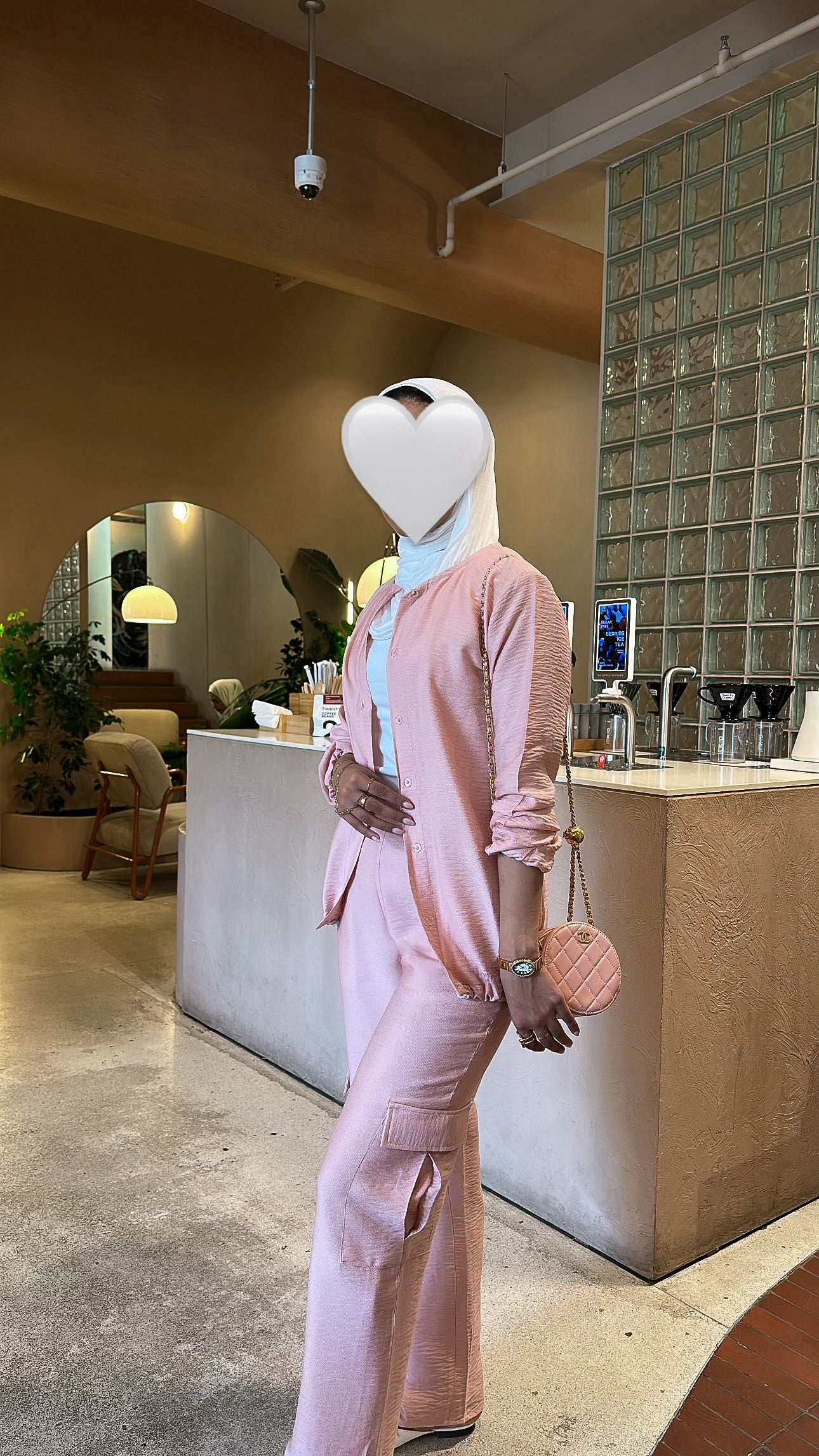 The pink set
