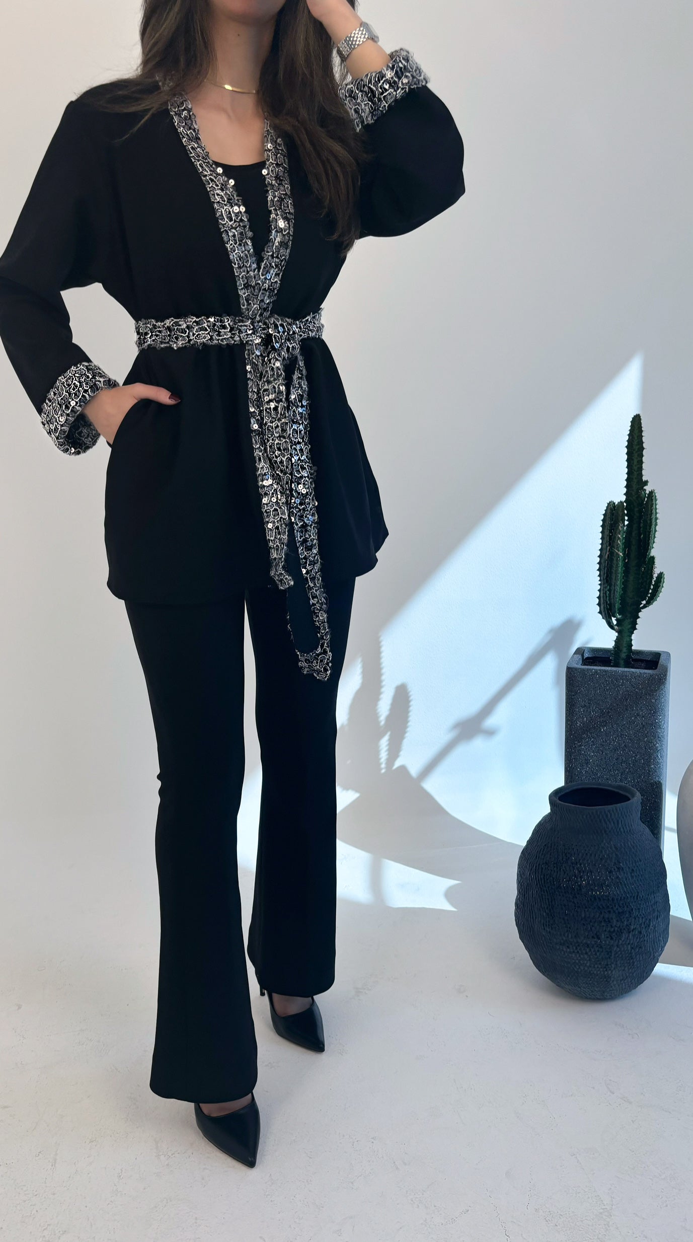 Black winter set